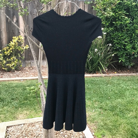 Torn by Ronny Kobo Black Skater Dress - Picture 3 of 8